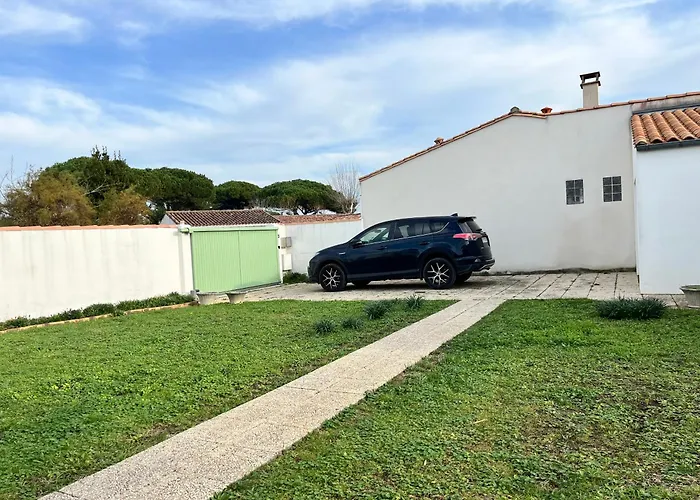 Havre De Paix Proche Et Village- Jardin Et Parking Le Bois-Plage-en-Re